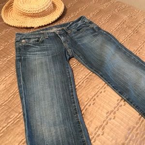 Big Star capris, denim blue, size 25